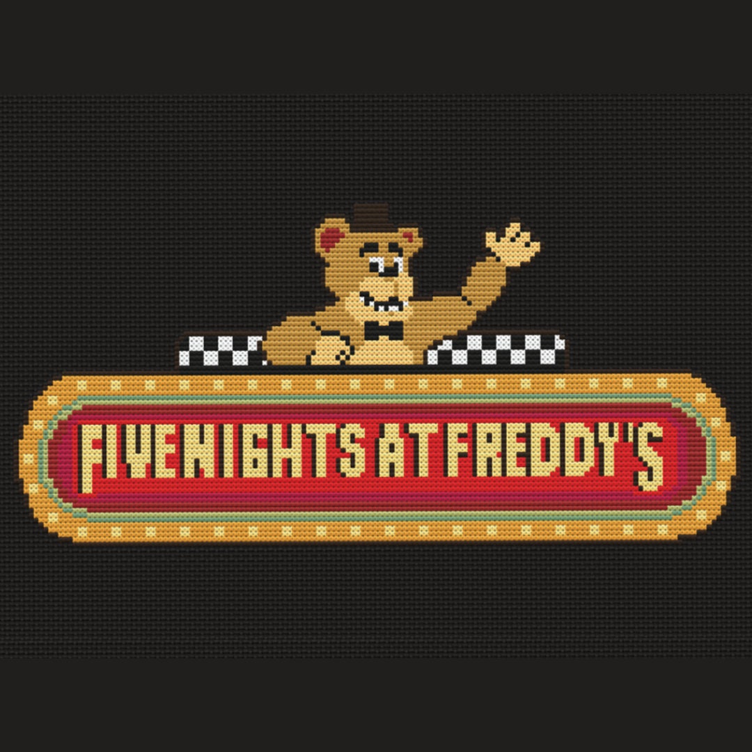 FNAF 1 Animatronics Cute Cross Stitch Pattern PDF Digital -  Finland