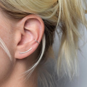 Silver Ear Climber Ear Crawler image 2