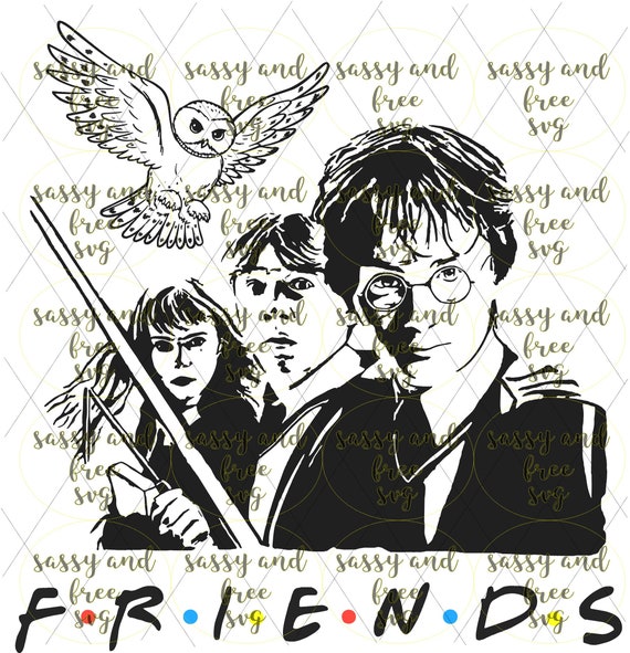 Download Harry Potter Inspired Friends Svg L Download L Png L Jpg L Etsy PSD Mockup Templates