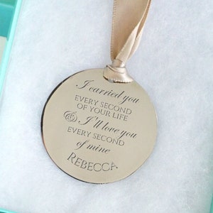 Infant Loss Memorial Ornament, I Carried You Every Second In Memory of Baby Pregnancy Loss Sympathy Gift Christmas Ornament Grieving Parents