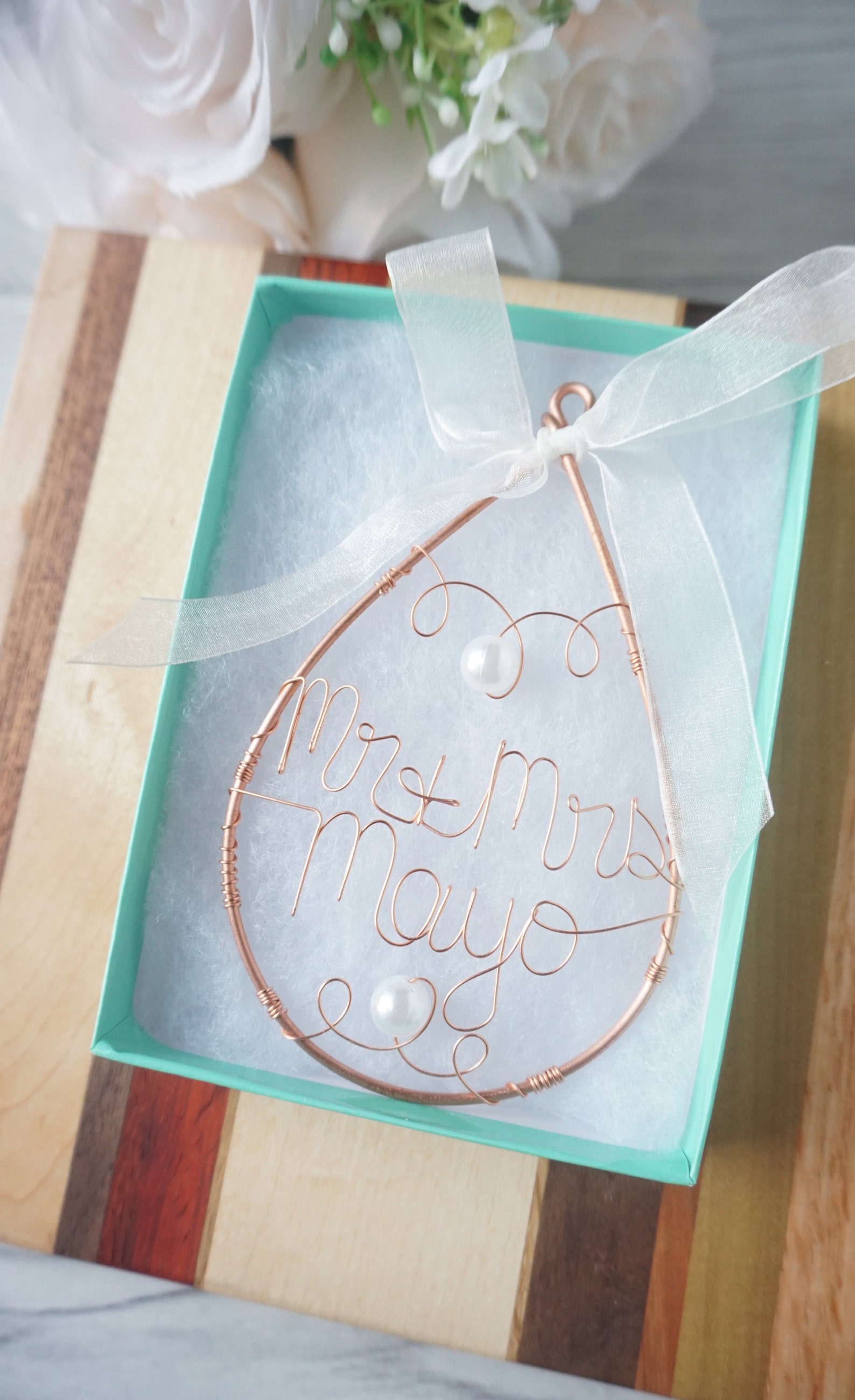 Wedding Ornament Keepsake Wedding Gift Personalized Wedding - Etsy