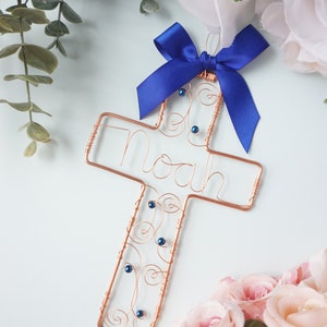 Baptism Gift Boy, Christening Gift from Godparent Baptism Cross for Godson, Gift Ideas Boy Baptism Favor, Christian Cross for Grandson