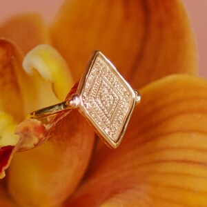 Ethnic Gold ring , THE KYA RING , 22k gold plated ring , Vermeil jewellery , Bohemian ring , statement ring zdjęcie 10