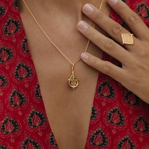 Ethnic Gold ring , THE KYA RING , 22k gold plated ring , Vermeil jewellery , Bohemian ring , statement ring zdjęcie 2
