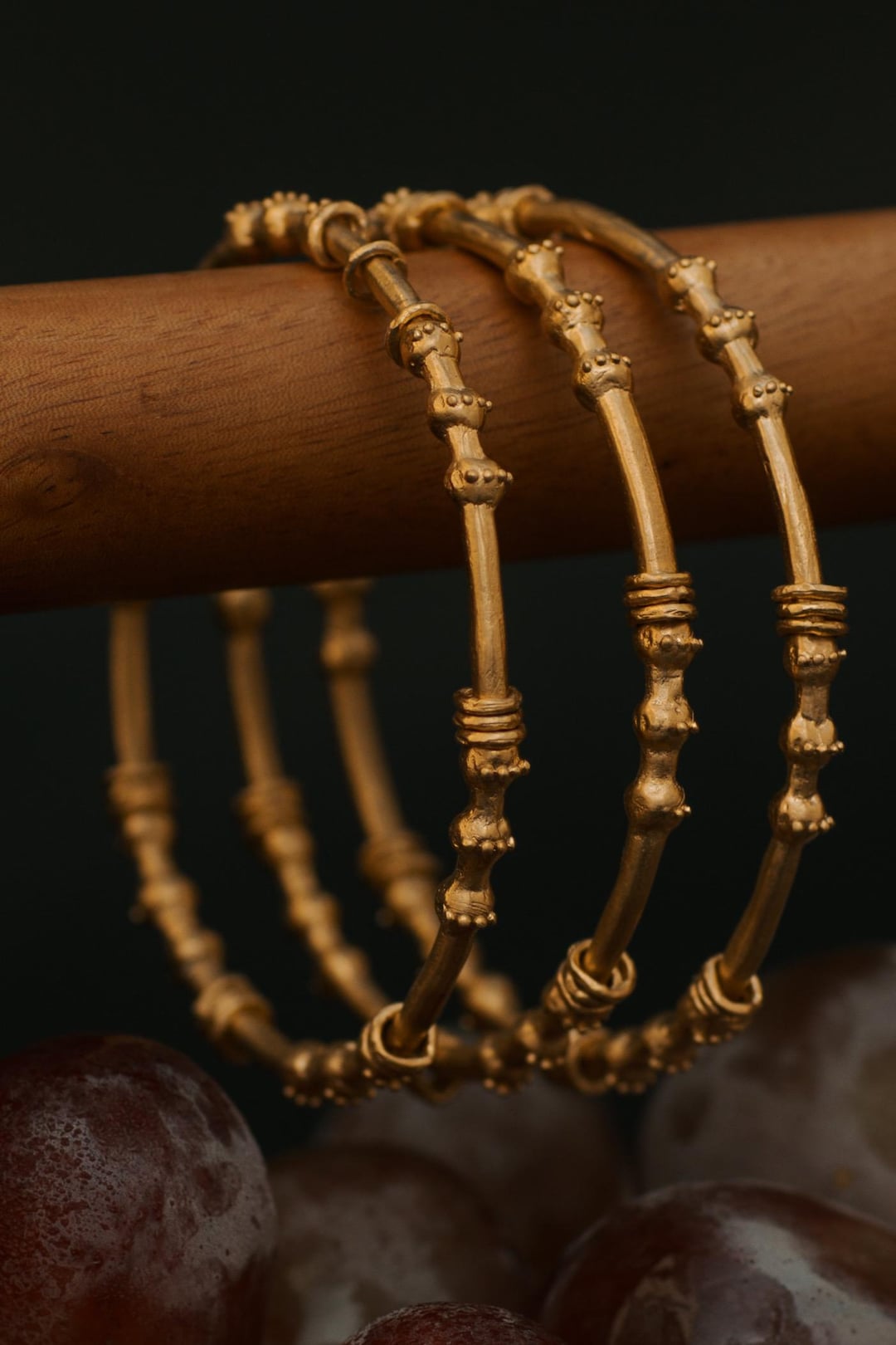 New Collection , Textured Bangle - THE KAVANI BANGLES - 22k Gold Plated ...
