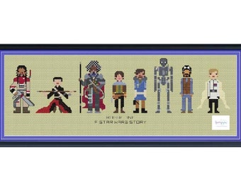 SW Rogue Heroes Cross Stitch Nieoficjalny CYFROWY PDF (tylko wzór)