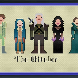 Monster Killer and Witcher Kreuzstichmuster PDF Inoffiziell (Nur Muster)