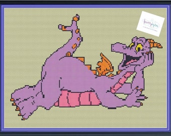 Imagination Dragon Unofficial Parody Cross Stitch DIGITAL PDF (pattern only)