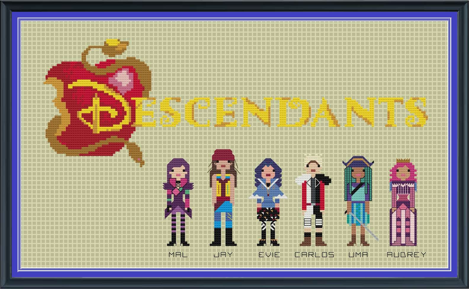 DIY Descendants Bracelet Kit Stretchy Bracelet Bead Kit Creative Bead  Activity Kit Beaded Name Bracelet Kit Friendship Bracelets Mal Evi DIY 