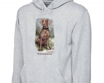 WEIMARANER SWEATSHIRT HEARTBEAT EKG by SIVIWONDER WEIMARANER SWEATSHIRT HEARTBEAT EKG by SIVIWONDER