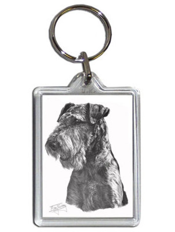 Dog Lover Gift Mike Sibley Chow Chow Quality Acrylic Keyring 50mm x 35mm