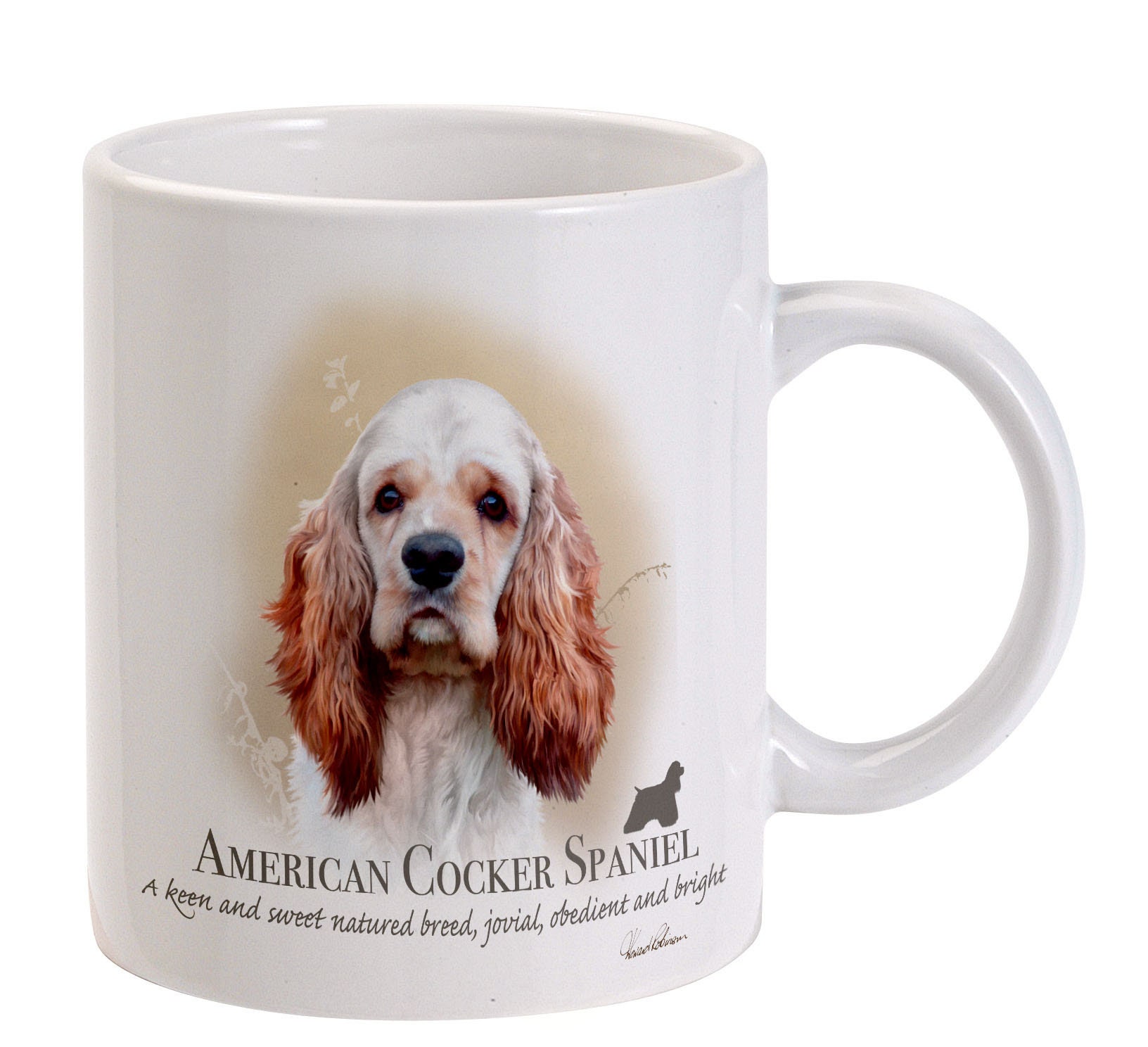 Howard Robinson Cavalier King Charles Dog Breed High Quality Ceramic Mug Gift 