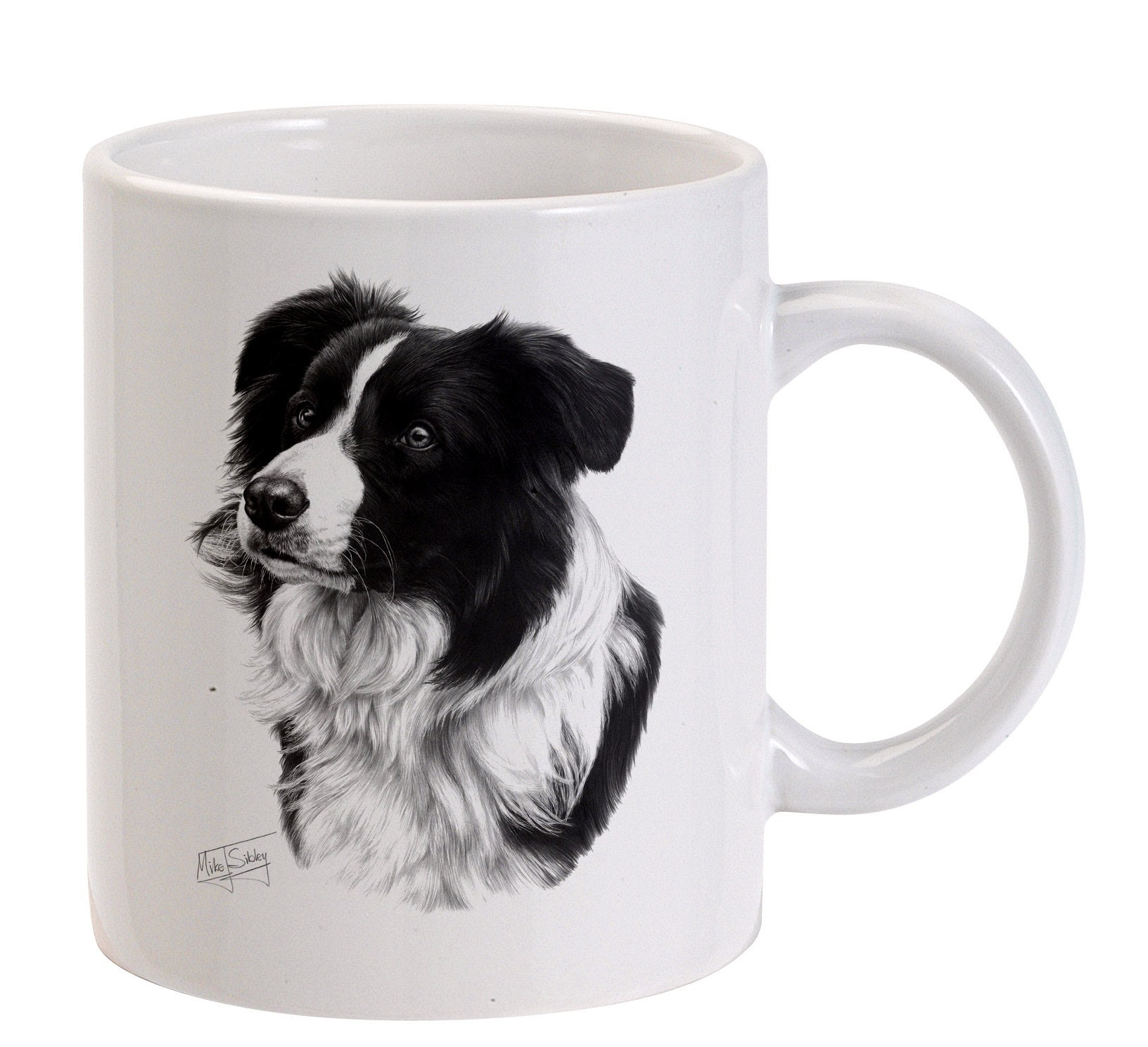 Mike Sibley Rough Collie High Quality Dog Breed Ceramic Mug Dog Lover Gift 2