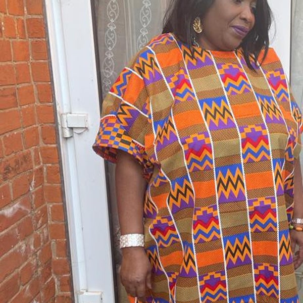 African Kente Dress - Etsy