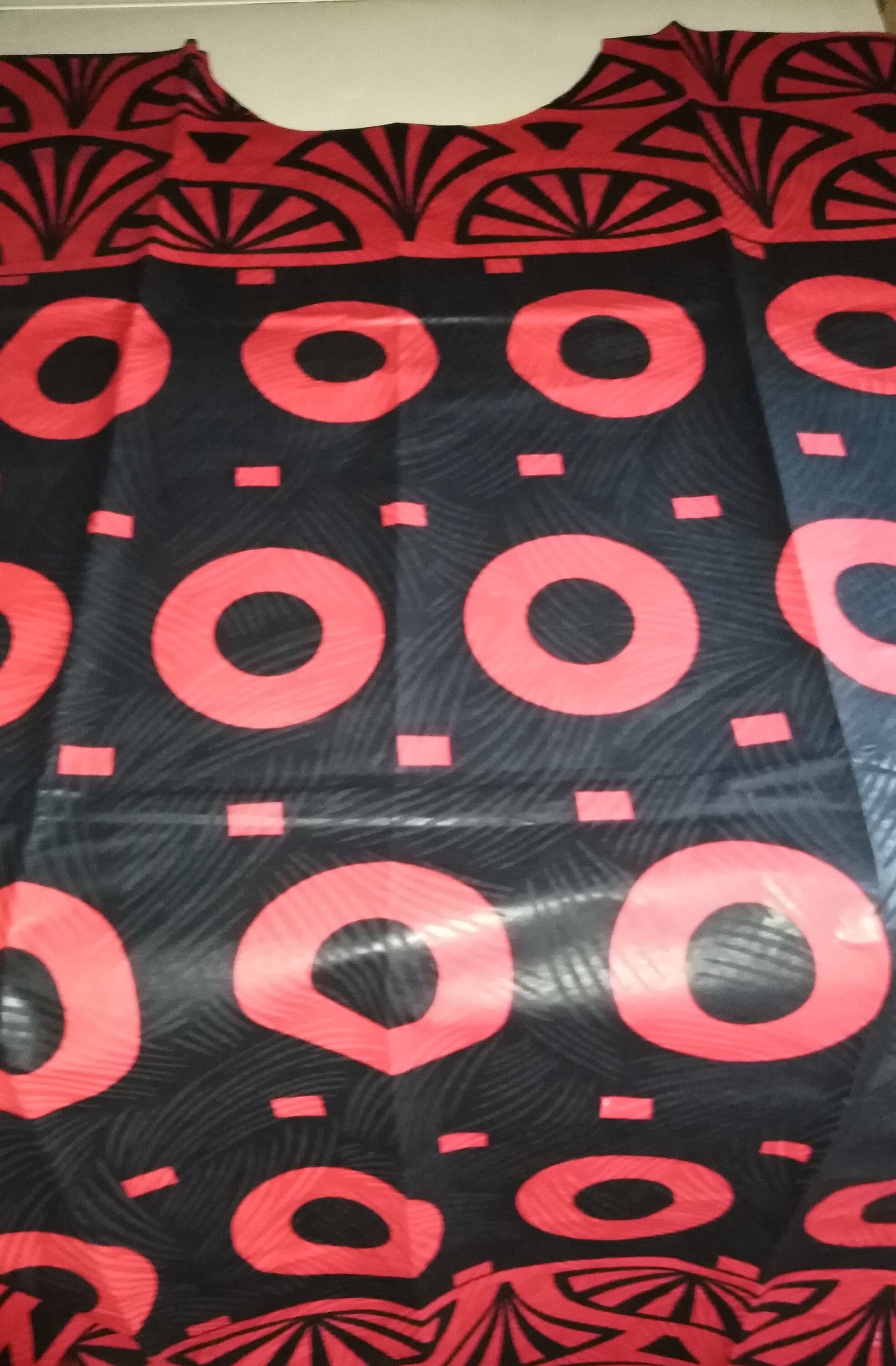 African print kaftan dress size UK 16 up to 30