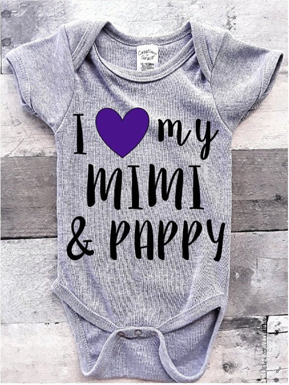 i love my mimi onesie