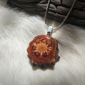 Handmade Rustic Pinecone Pendant Necklace