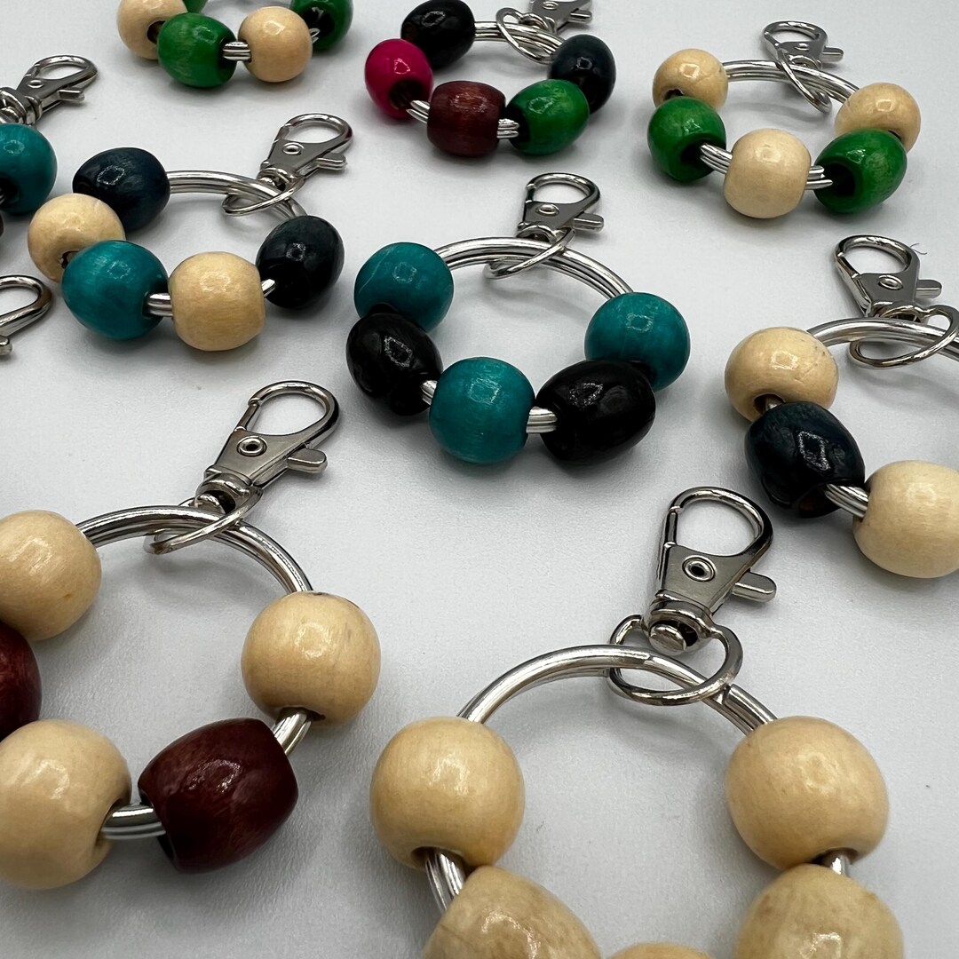 Quiet Focus, Elegant Style: Fidget Key Ring for Adults - Etsy