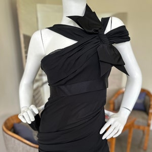 Chanel by Karl Lagerfeld Little Black Dress with Big Bow Details
