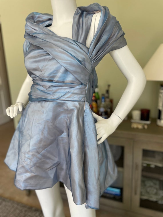 Christian Dior by John Galliano Iridescent Blue M… - image 2