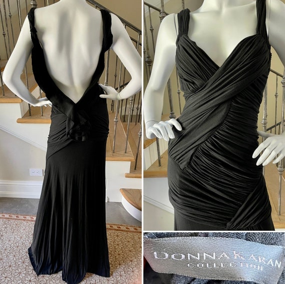 Donna Karan Vintage 1990's Draped 