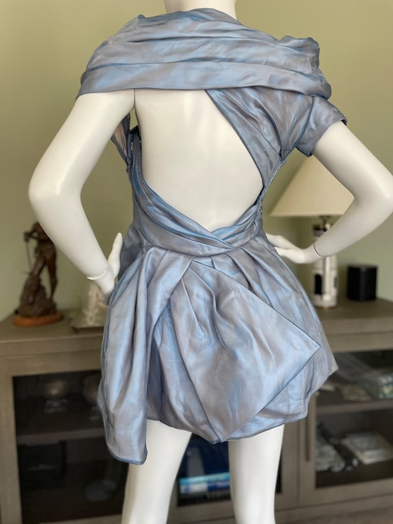 Christian Dior by John Galliano Iridescent Blue M… - image 7