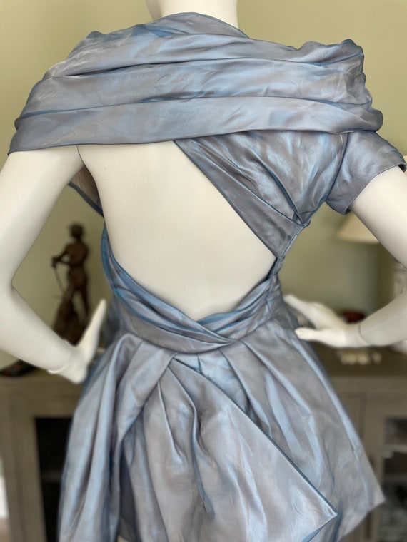 Christian Dior by John Galliano Iridescent Blue M… - image 4