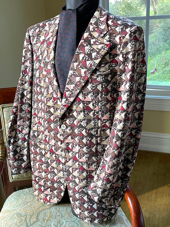 Emilio Pucci Rare Vintage 1970's Men's Jacket for 