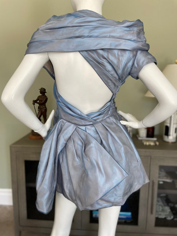 Christian Dior by John Galliano Iridescent Blue M… - image 6