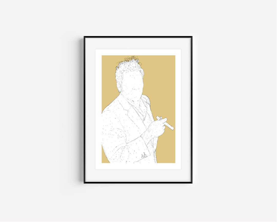 Seinfeld kramer Art Print Etsy