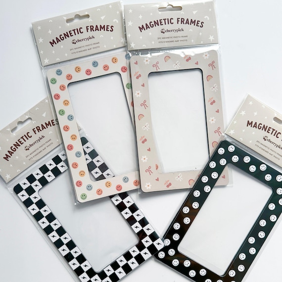 Magnetic Photo Frames (2-Pack) - fits standard 4x6" photo - Compatible with Magic Playwall