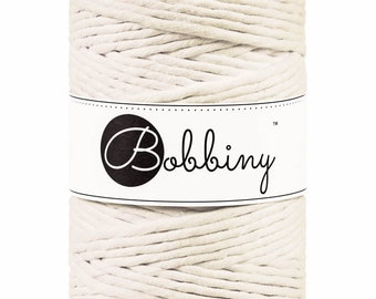 Bobbiny Natural 5mm Macrame String