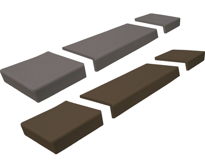 73 to 84 Long Custom Hearthsoft Cushion for Fireplace up 20.75 Deep, Hearth Seat , Fireplace