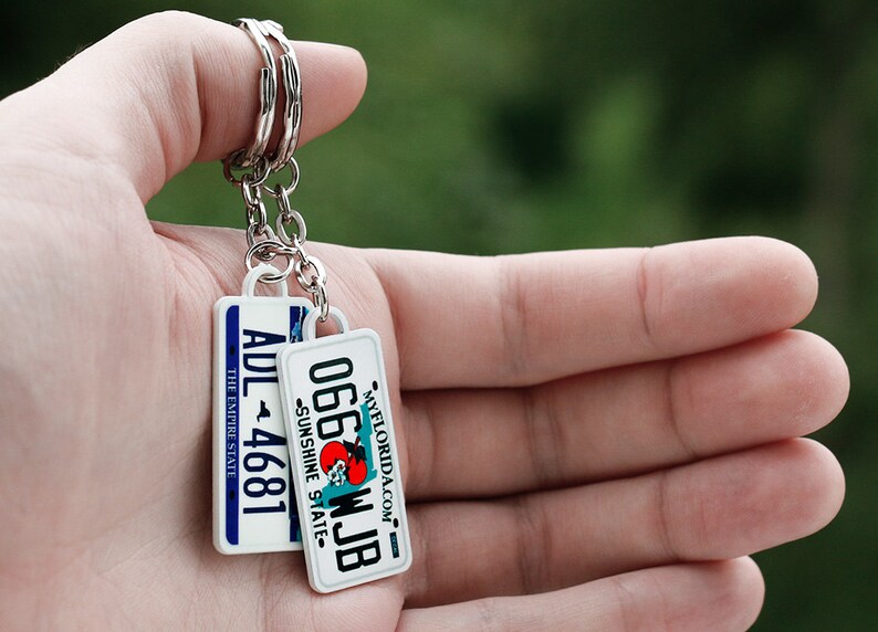 Texas Florida New York California state car accessories Etsy