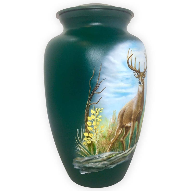 Stag Cremation Urn Deer Cremation Urn Hunter Cremation Urn Etsy