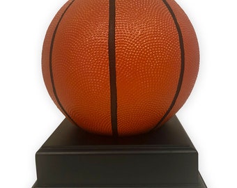 Alley-oop Basketball Cremation Urn, Basketball Urn, Basketball Memorial Urn