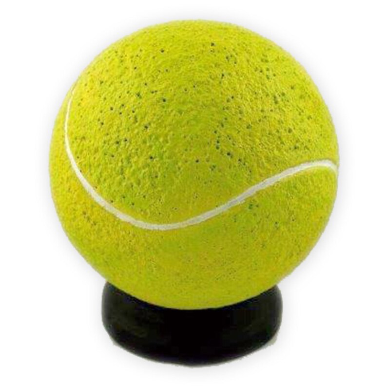 Tennis Ball Pet Memorial Tennis Ball Urn Yellow Tennis Ball Etsy