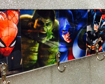 Super Hero Decor Kids Room Decor Justice League Etsy