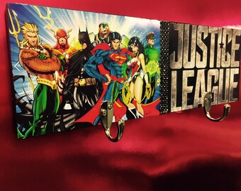 Super Hero Decor Kids Room Decor Justice League Etsy