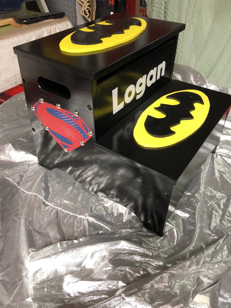 Batman Superman Super Hero Decor Batman Decor Kids Etsy