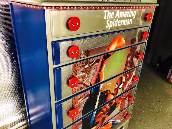 Super Hero Decor - Super Heros - - Boys Room Decor - Kids Furniture - Kids  Dresser - Childr - Etsy