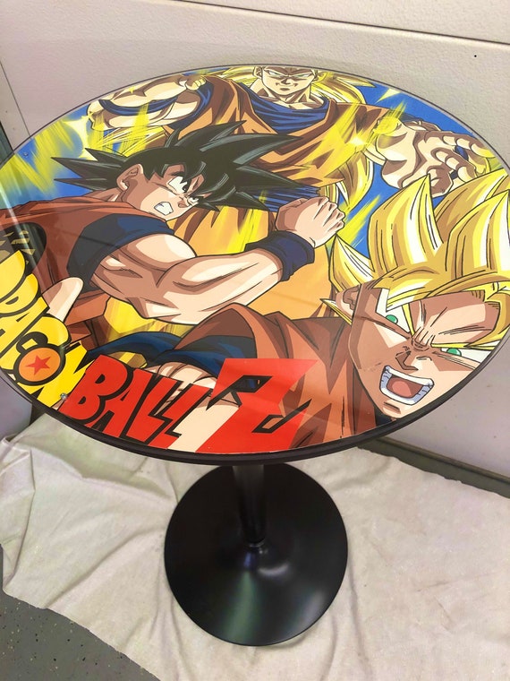 Dragon Ball Z Pub Tables Kids Room Decor Boy Super Hero Etsy