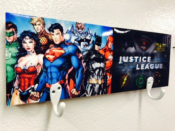 Super Hero Decor Kids Room Decor Justice League Justice League Decor Boys Room Decor Superman Superman Decor Boys Room Decor