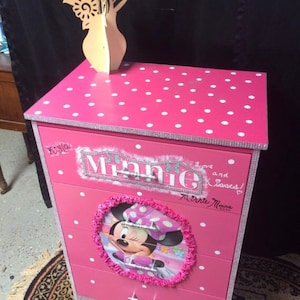 minnie mouse dresser furniture