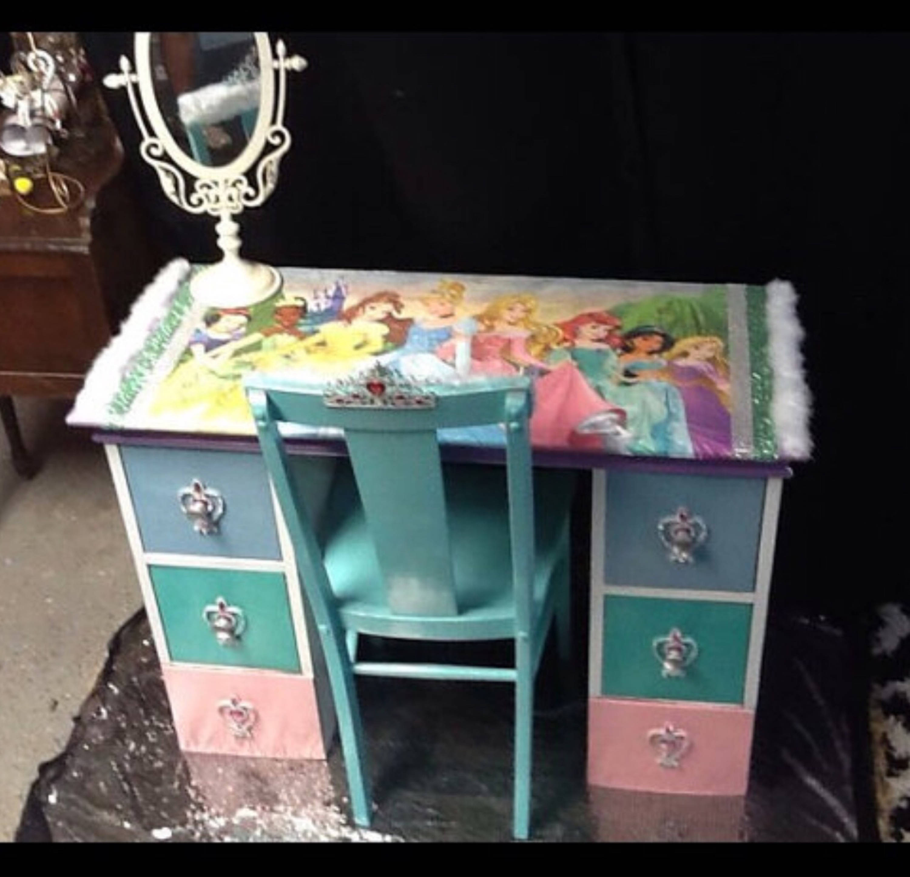 Princess Princess furniture girls desks kids furniture Etsy