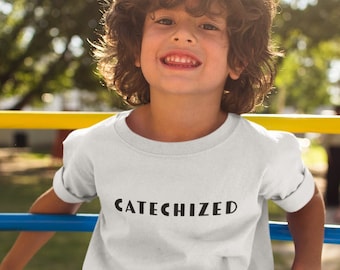 Catechism Shirt | Reformed Toddler | Toddler Presbyterian Shirt | Westminster Catechism Shirt | Toddler Theology Shirt