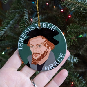 Philip Melanchthon Christmas Ornament | Reformation Christmas | Reformed Gift | Reformers Christmas | 1517 Christmas | Theology Nerd Gift