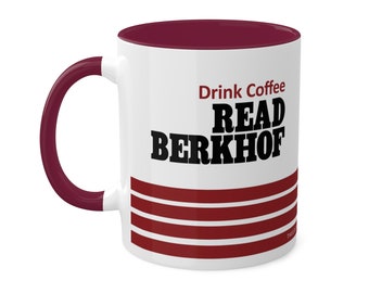 Louis Berkhof Mug | Theology Mug | Martin Luther Coffee Mug | John Calvin Coffee Mug | 95 Theses Coffee Mug | Reformed Coffee Mug