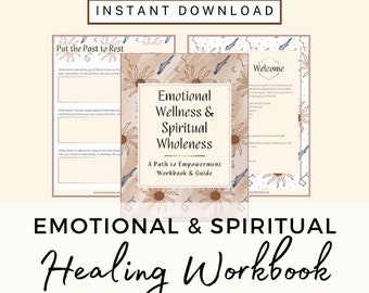 Emotional Spiritual Healing Workbook: Empowerment Guide (Digital Download)