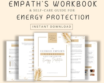 Empath's Self-Care Workbook | Energy Protection Guide (Digital Download)